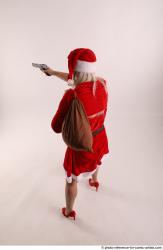 JAROSLAVA STANDING POSE WITH GUN